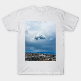 Lonely Cloud over Athens T-Shirt